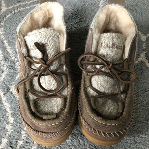 LL Bean High Top Moccasins